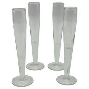 Cordials Tall and Elegant Set of 4 Barware Sleek‎